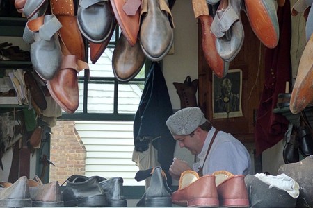 Shoemaker in Williamsburg