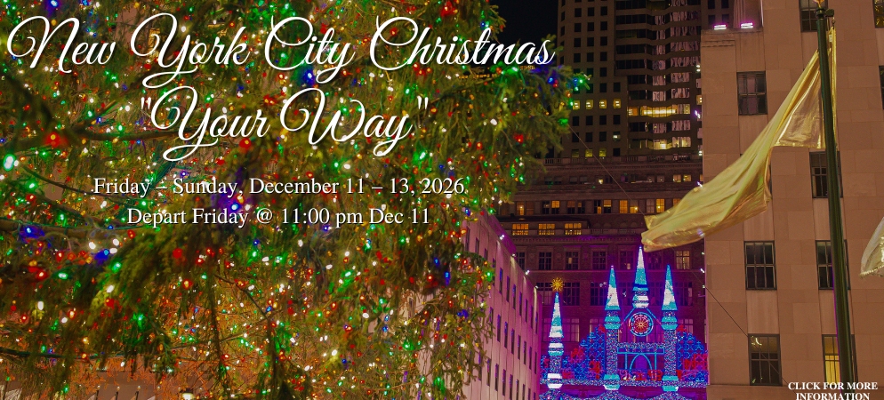 New York City Christmas "Your Way"